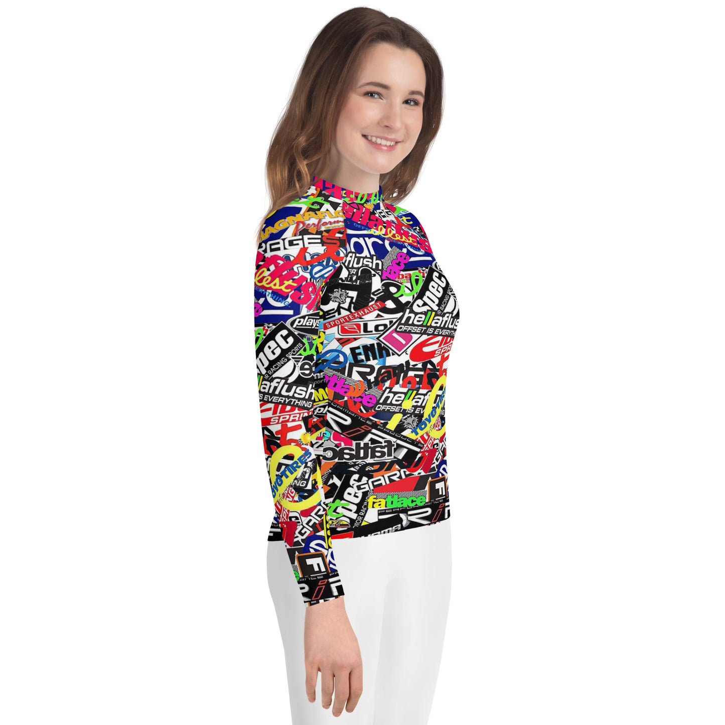 "STICKA BOMB" YOUTH RASH GUARD