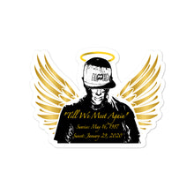 “Till We Meet Again” Bubble-free stickers
